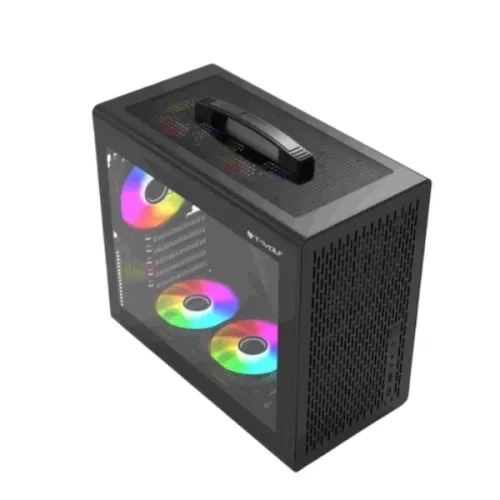 T-Wolf XPLENDER X5 BH ARGB Mini ITX Mini Tower Portable Casing