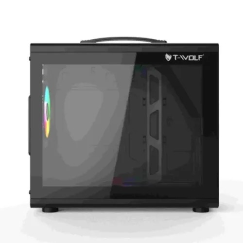 T-Wolf XPLENDER X5 BH ARGB Mini ITX Mini Tower Portable Casing